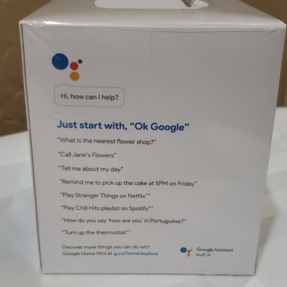 NWOT Google Home Mini - Picture 2 of 2